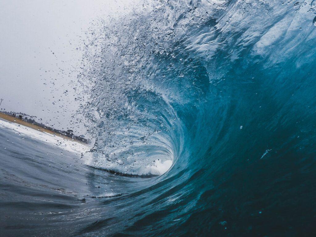 Große Wellen